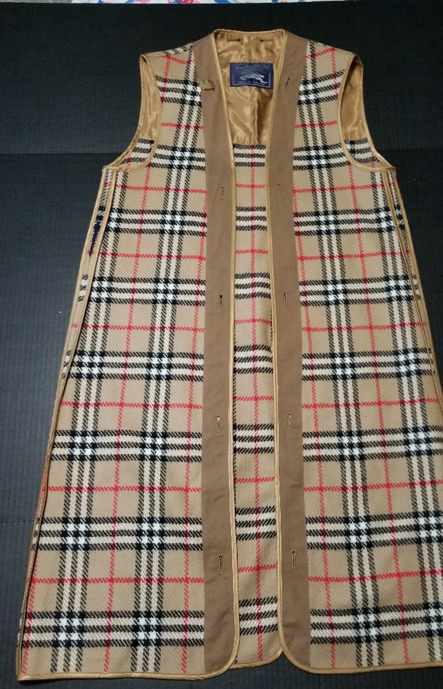 Burberrys' Vintage 100% Wool coat liner sz 8 Reg